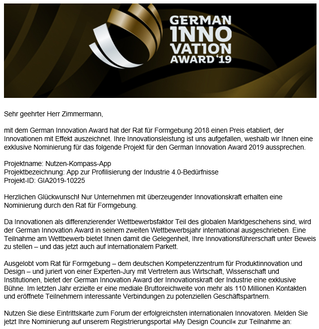 german innovation award 2019